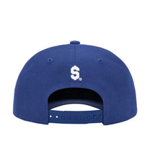 Supreme Felt Arc 6-Panel Snapback Navy