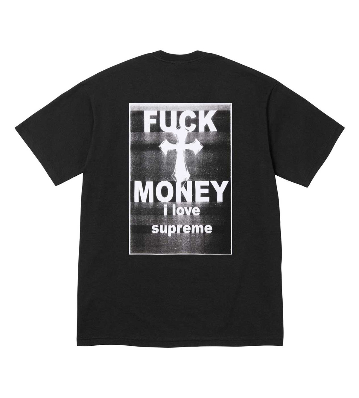 Supreme F*** Money Tee Black