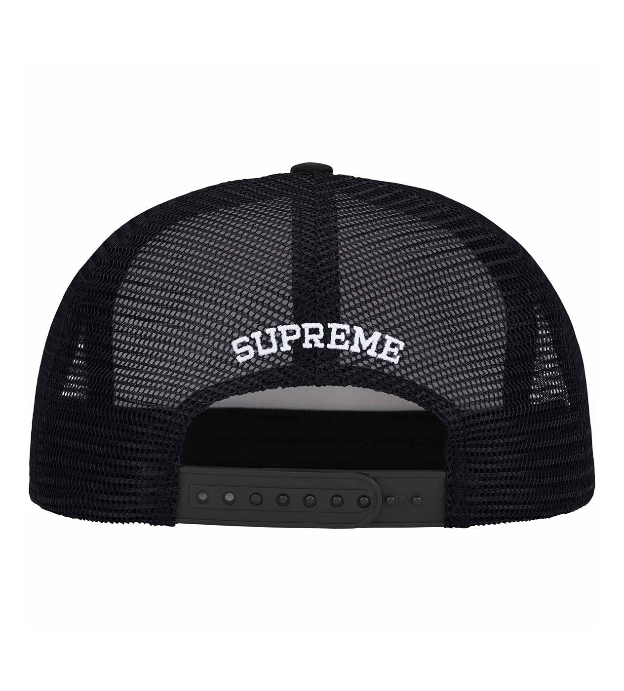 Supreme Gradient Mesh Back 5-Panel Black