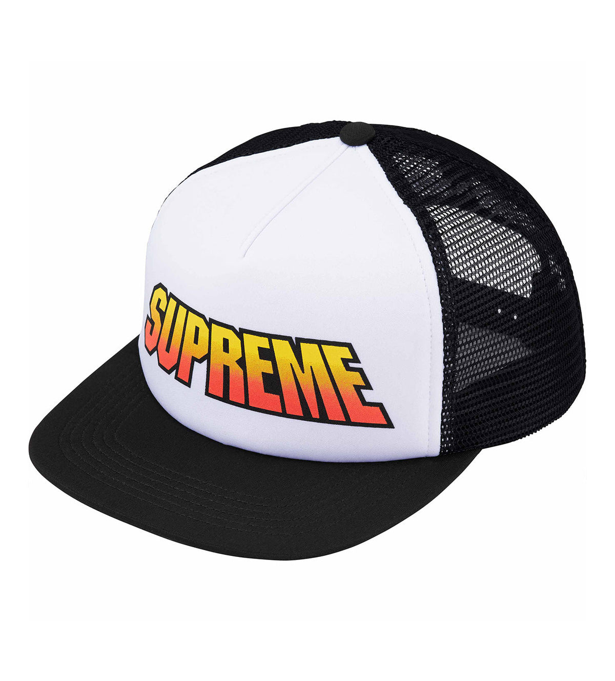 Supreme Gradient Mesh Back 5-Panel Black