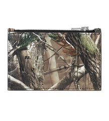 Supreme Leather Zip Card Holder Realtree Camo