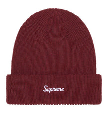 Supreme Loose Gauge Beanie Cardinal Red