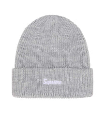 Supreme Loose Gauge Beanie Grey