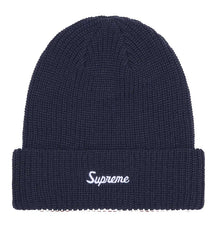 Supreme Loose Gauge Beanie Navy