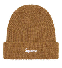 Supreme Loose Gauge Beanie Tan