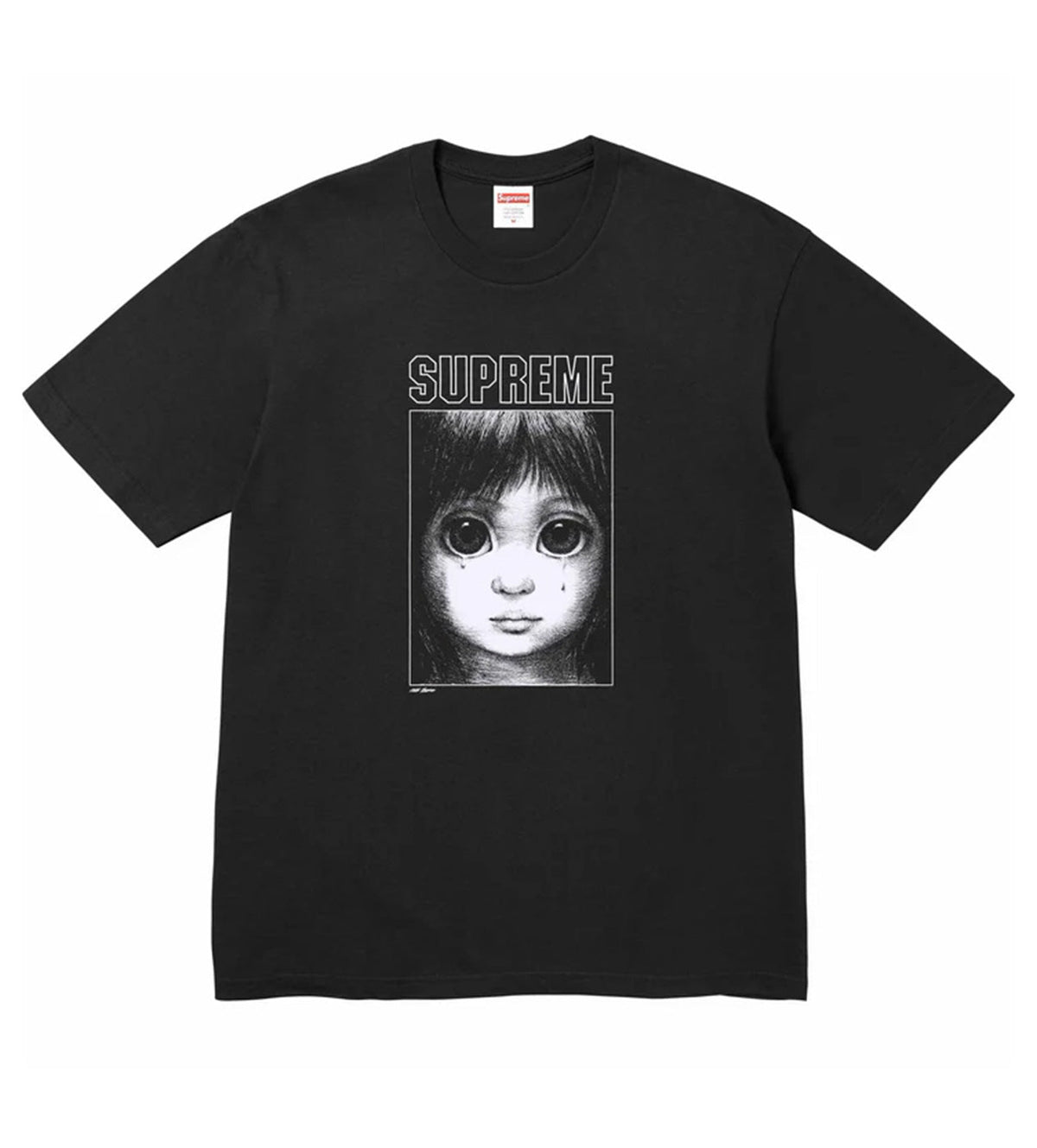 Supreme Margaret Keene Teardrop Tee Black
