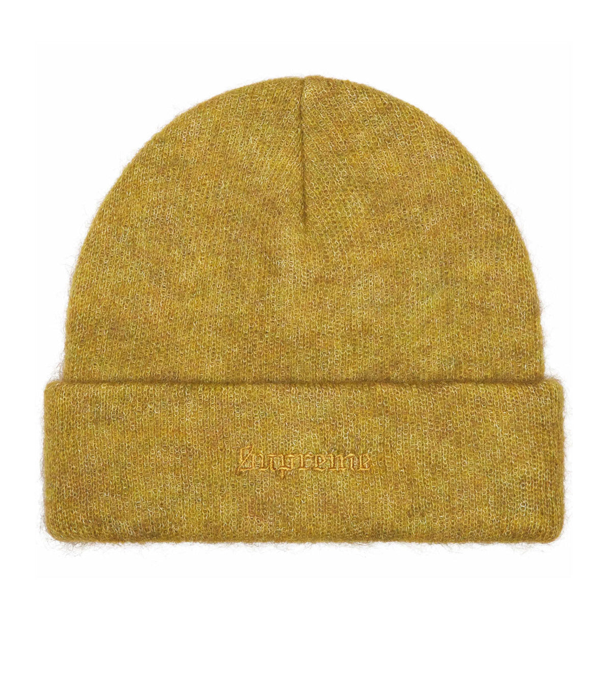 Supreme Mohair Beanie Mustard