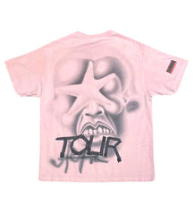 Travis Scott UTOPIA Pink Star Tee Pink