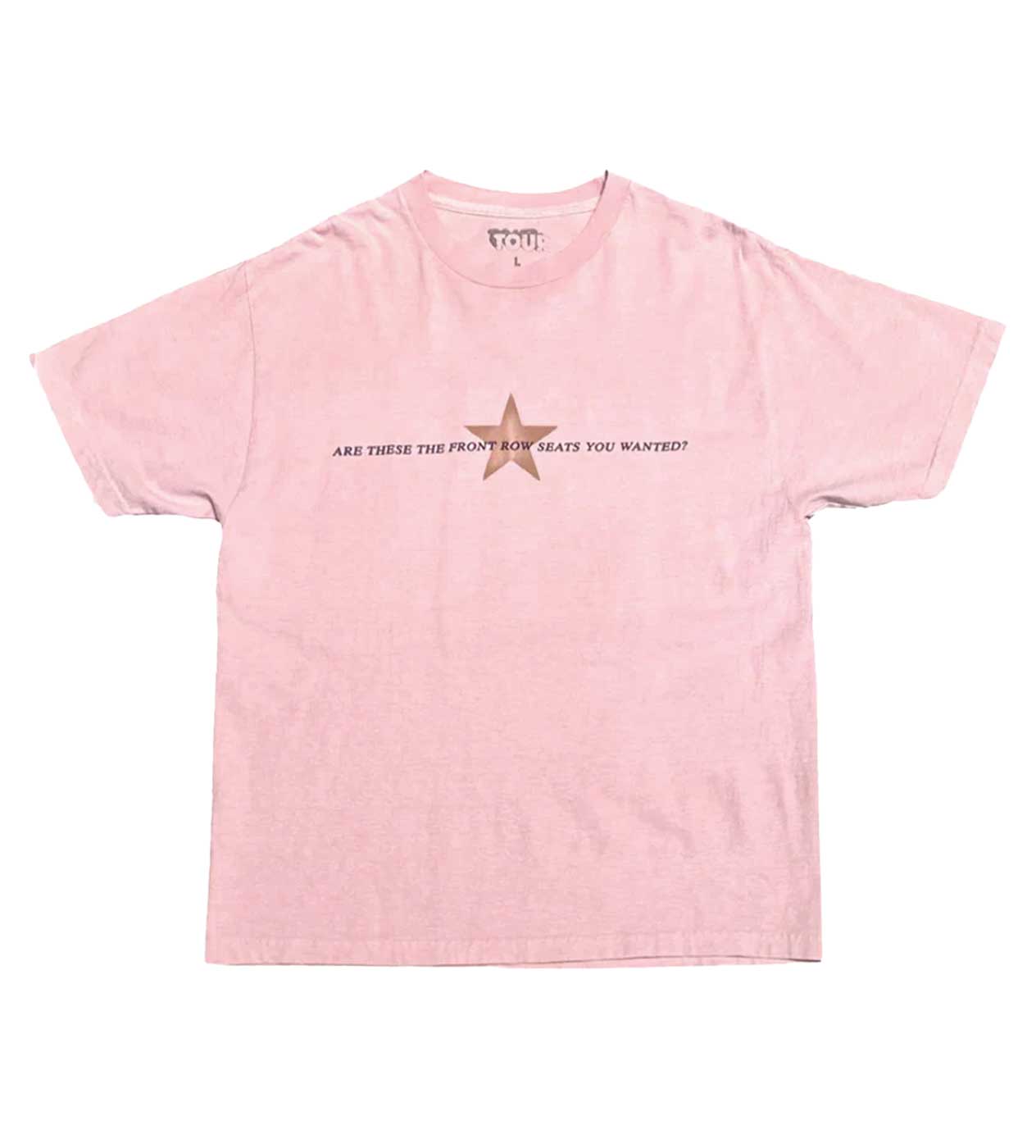 Travis Scott UTOPIA Pink Star Tee Pink