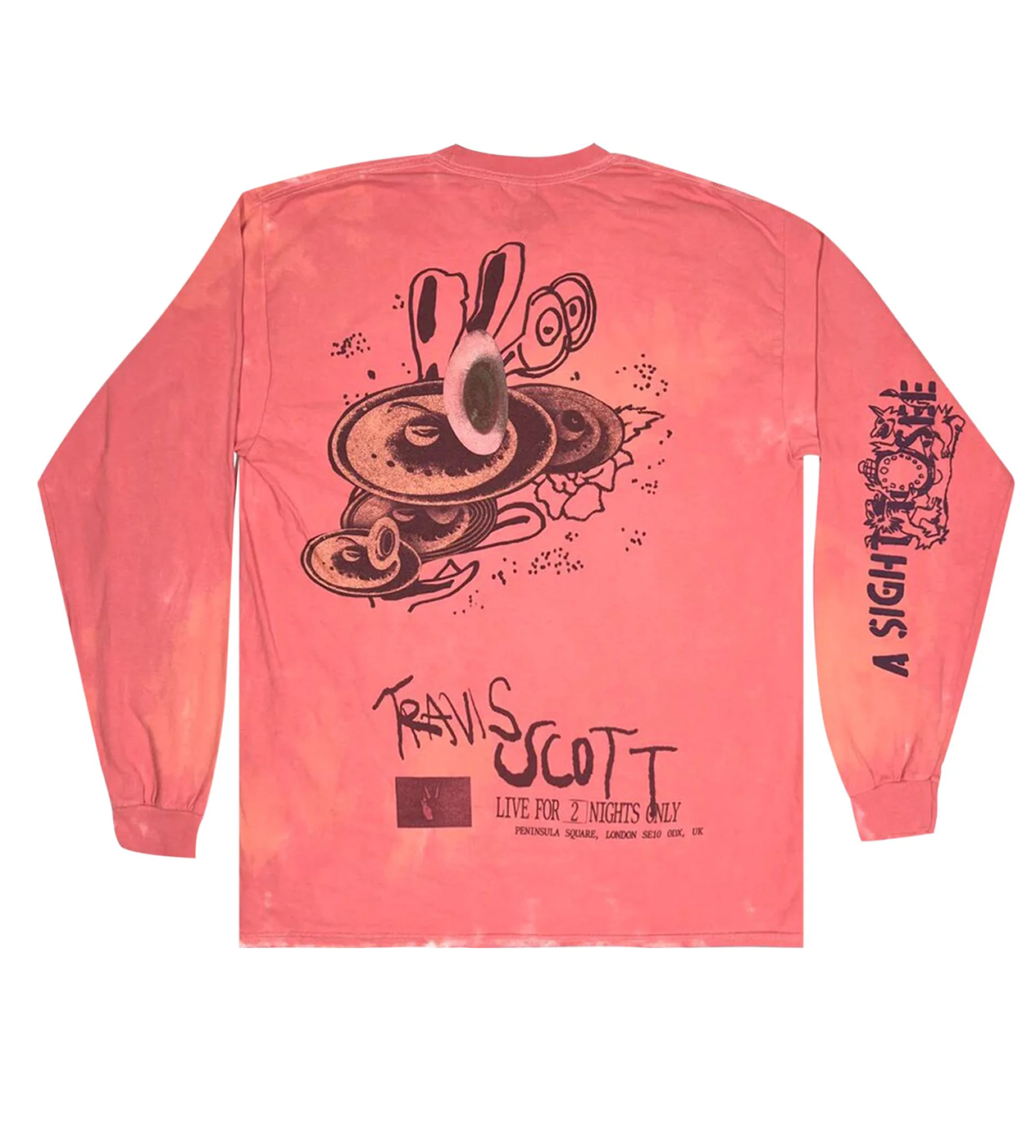 Travis Scott Live Tie Dye L/S Shirt