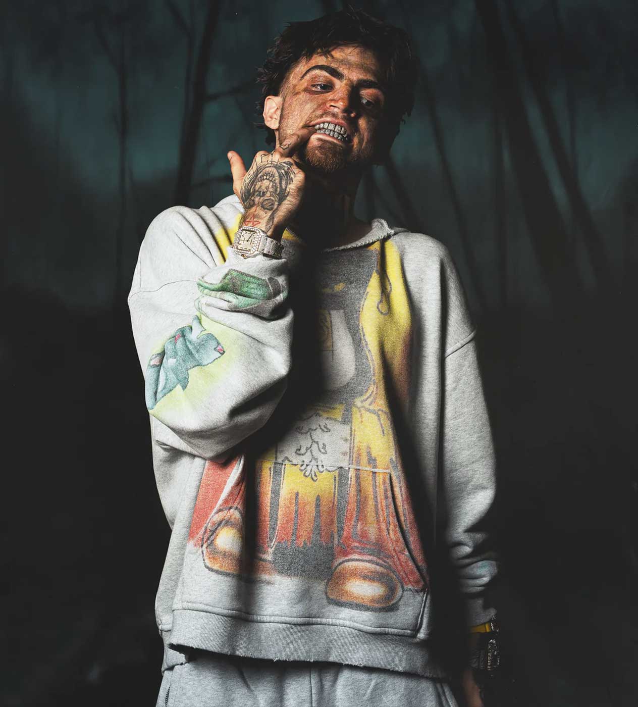 Triple Sevens Vices Hoodie Grey