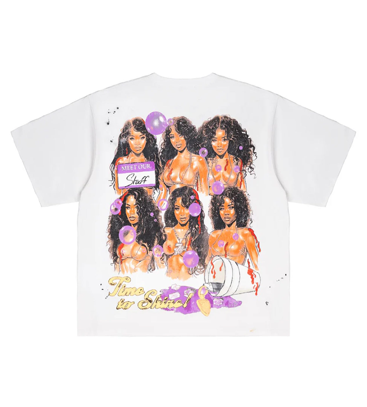 Triple Sevens Wash & Go Tee Cream