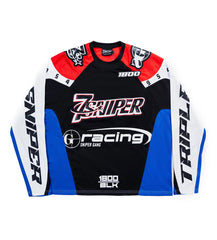 Triple Sevens x Sniper Gang 1800 Racing Jersey Black/Red