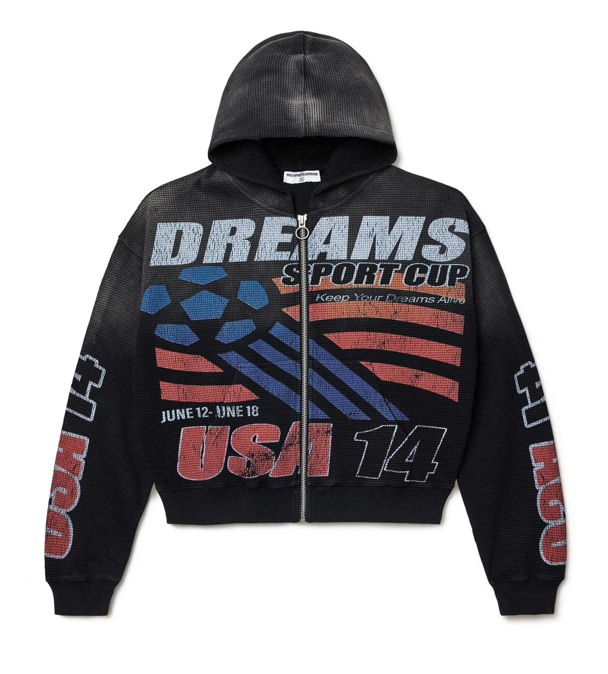 Vale Forever USA14 Thermal Zip Up Black