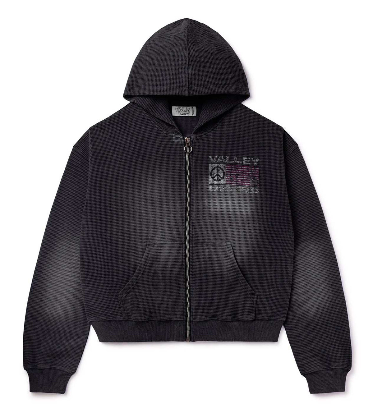 Vale Forever United Thermal Zip Up Black