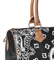 Vale Forever VS Leather Duffle Bag Black