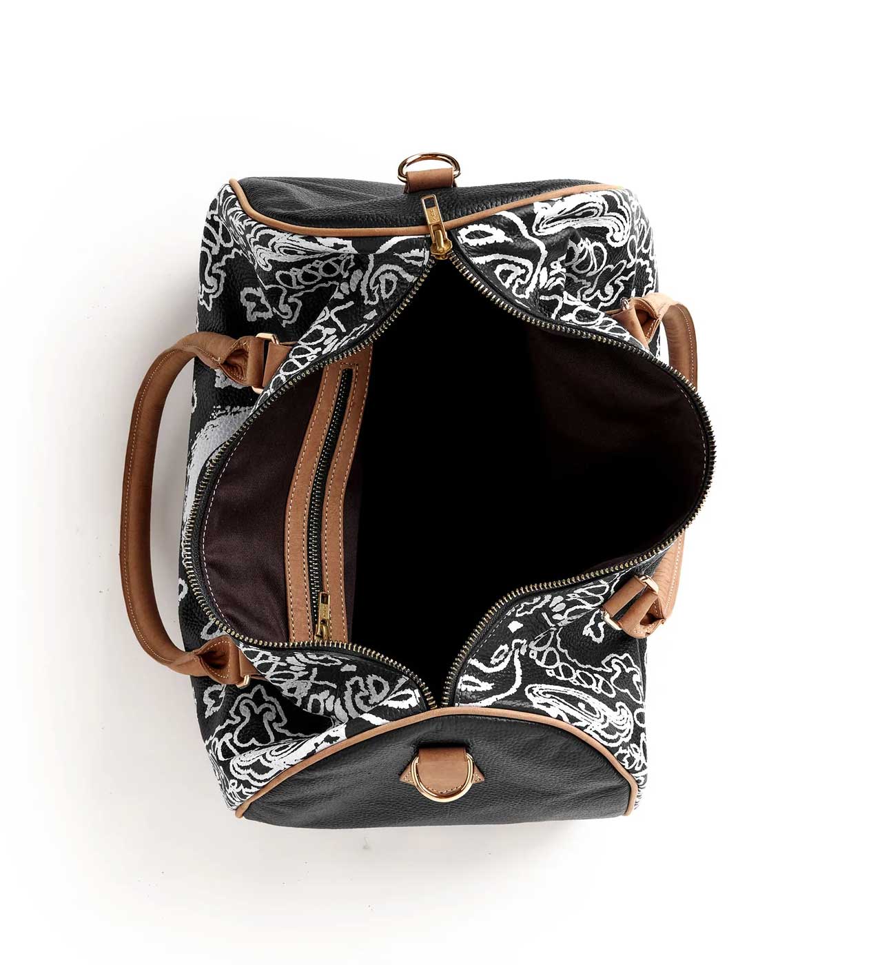 Vale Forever VS Leather Duffle Bag Black