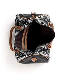 Vale Forever VS Leather Duffle Bag Black