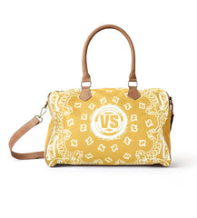 Vale Forever VS Leather Duffle Bag Yellow