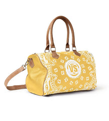 Vale Forever VS Leather Duffle Bag Yellow