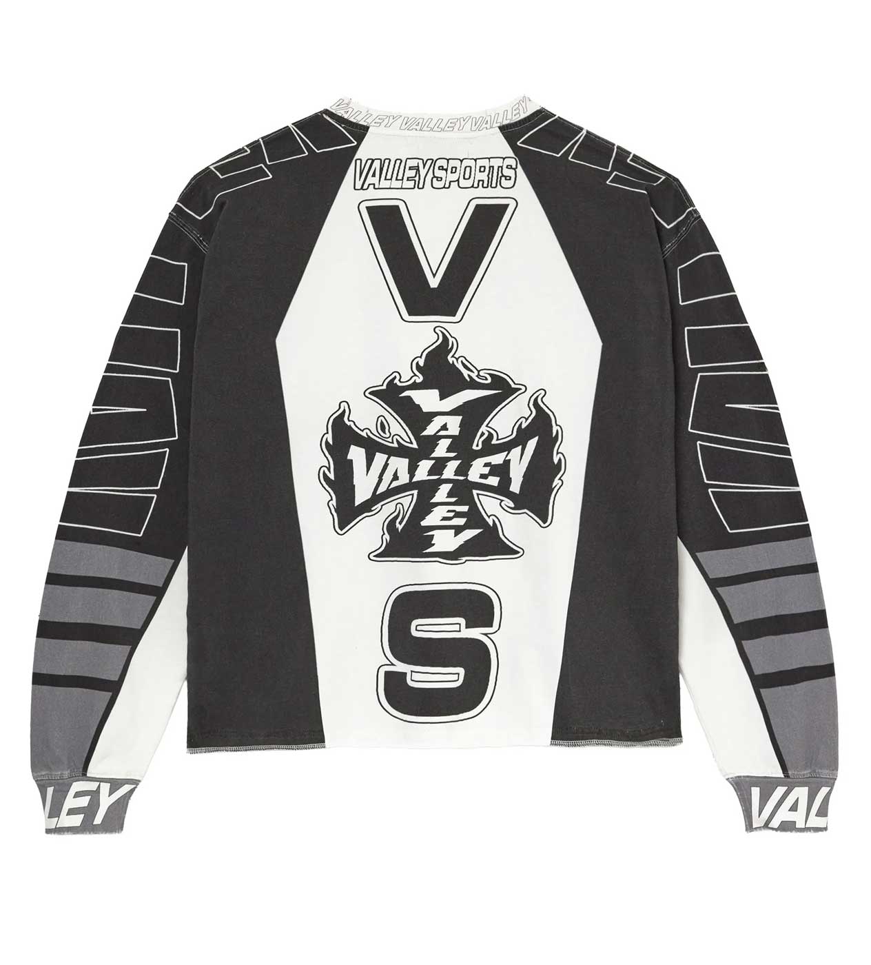 Vale Forever VS Racing Longsleeve Tee Mono Black