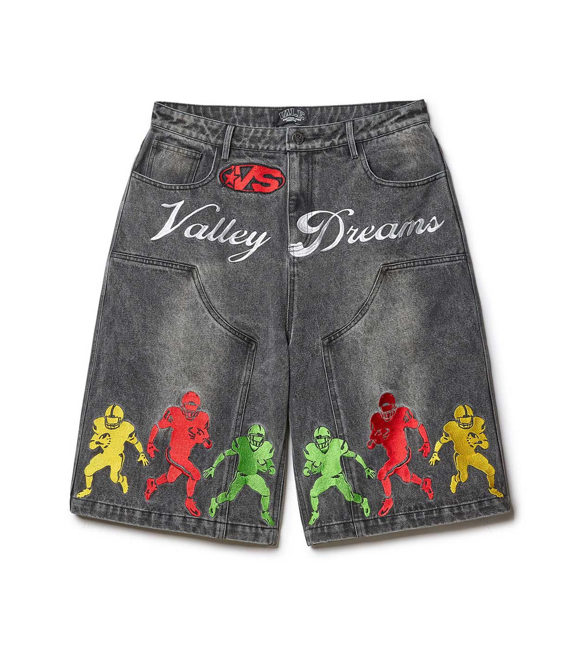 Vale Forever Valley Jorts Black