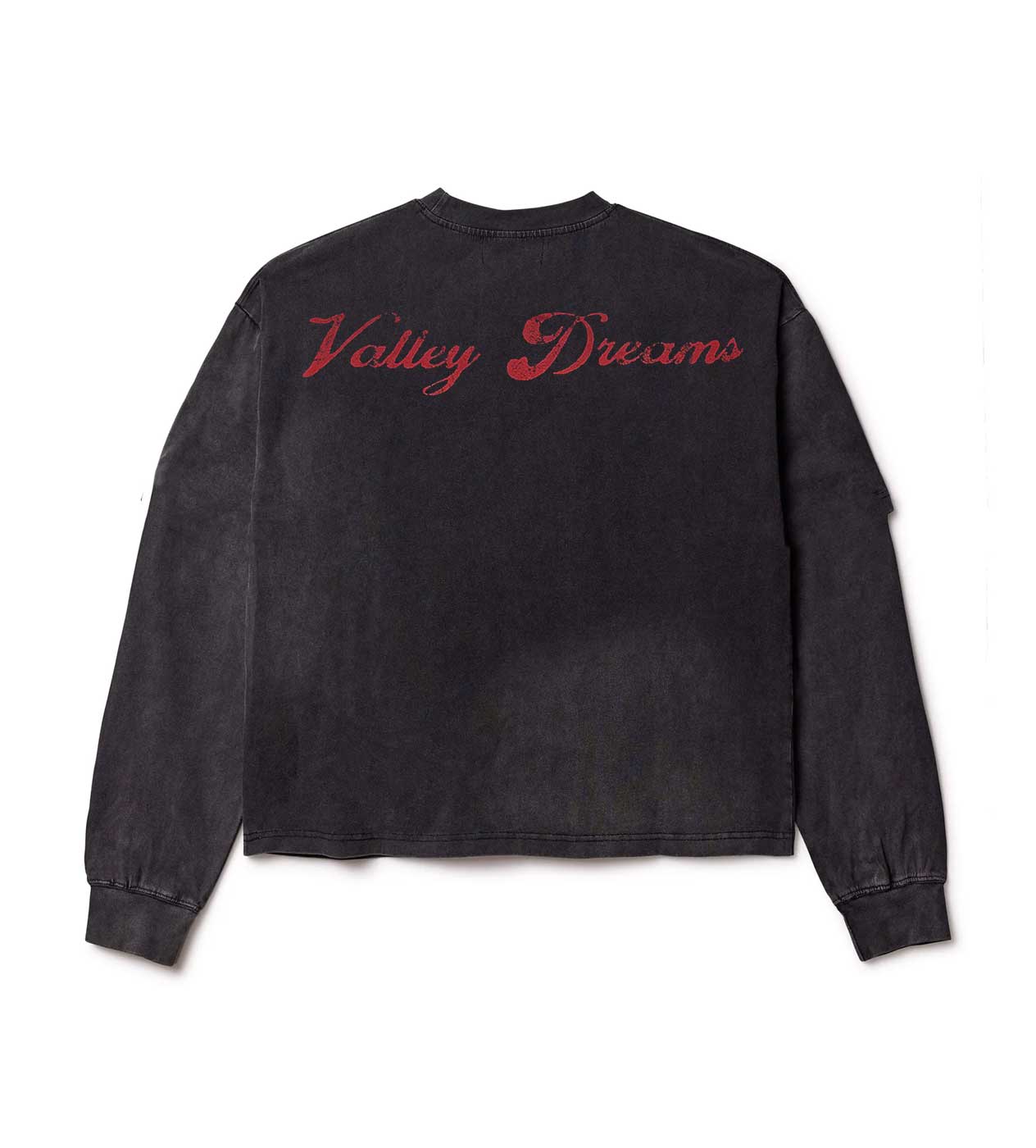 Vale Forever Valley State Football Long Sleeve Tee Black