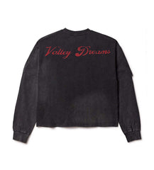 Vale Forever Valley State Football Long Sleeve Tee Black