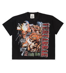 Vertabrae 7Rap Tee Black