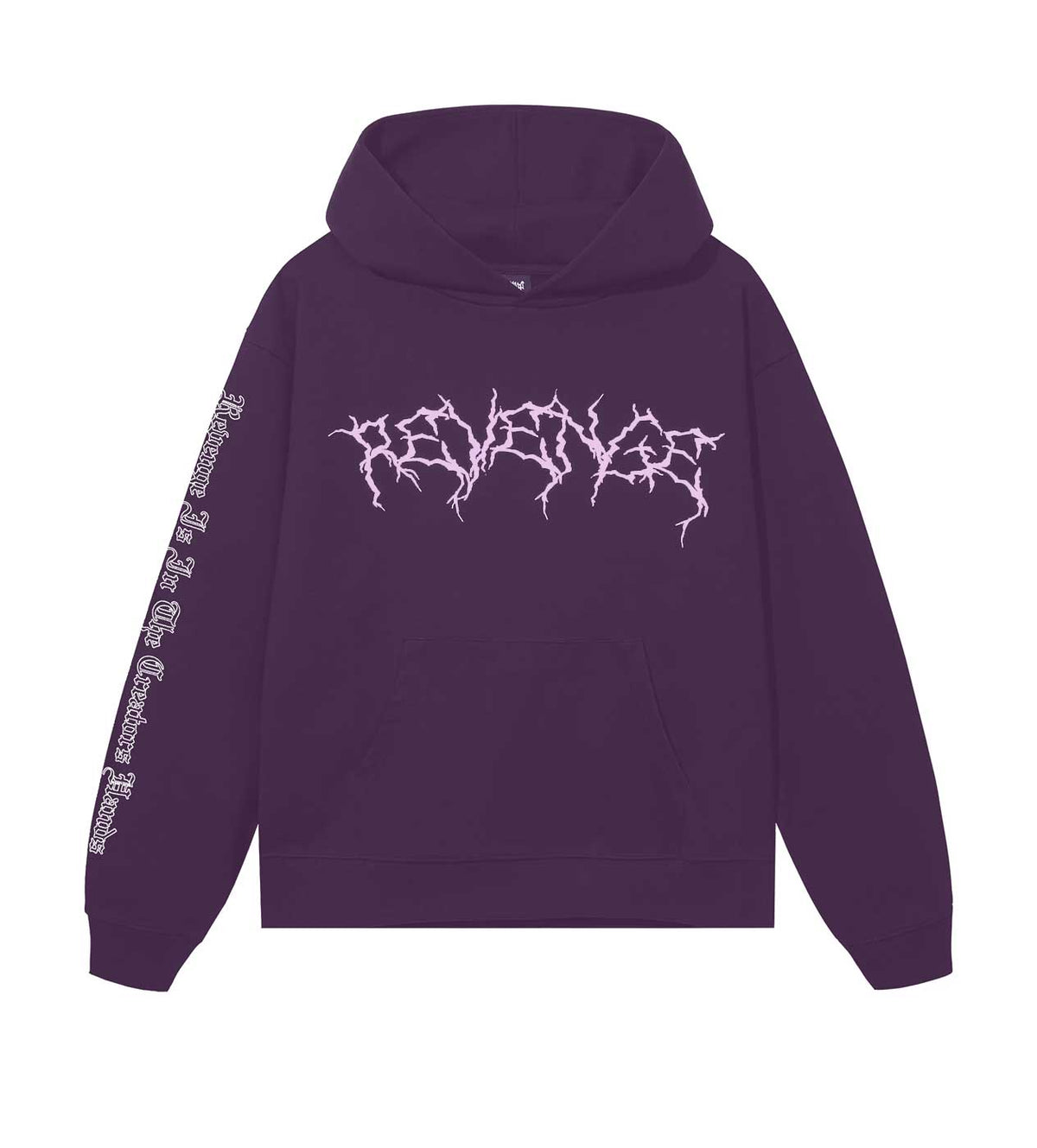 Revenge Xxxtentacion Lightning Hoodie Purple