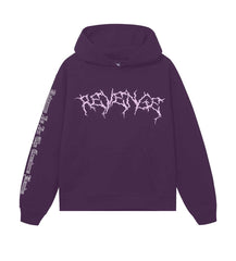 Revenge Xxxtentacion Lightning Hoodie Purple